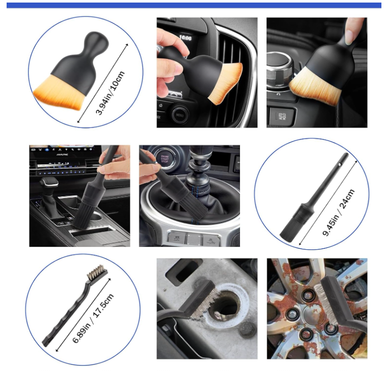 Car Wash Mop with Long Handle, Car Wash Brush with Telescoping Handle 