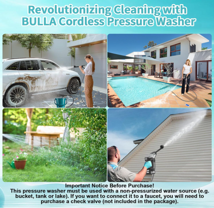 Cordless Pressure Washer 