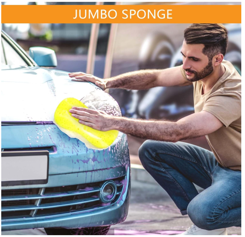 4 Pack Car Sponges 