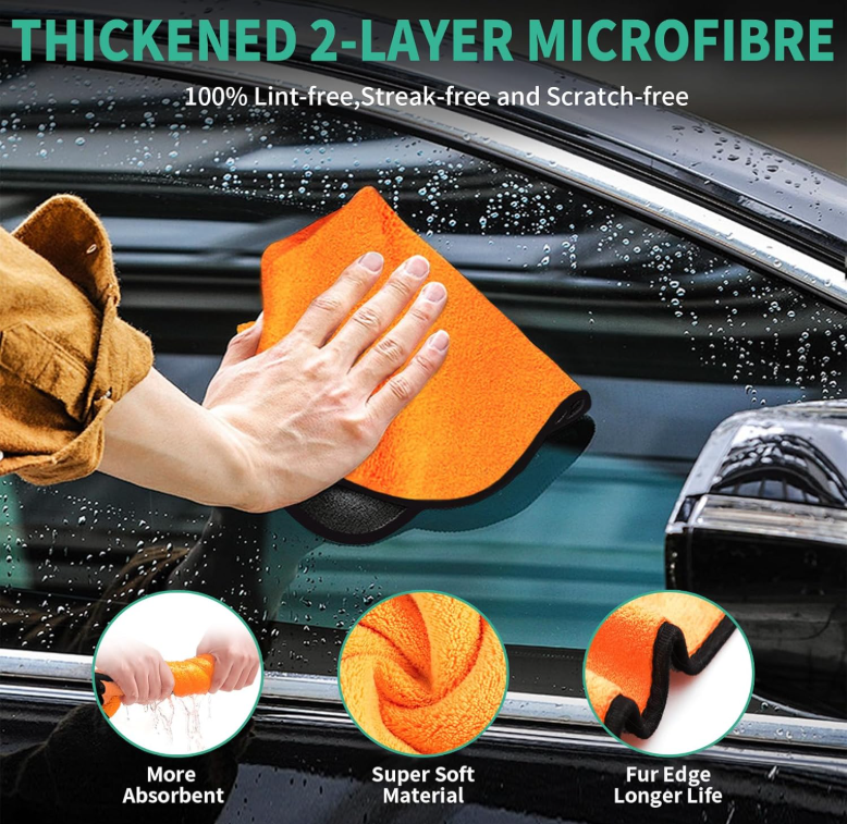 8 Pcs Car Washing Cleaning Kit 