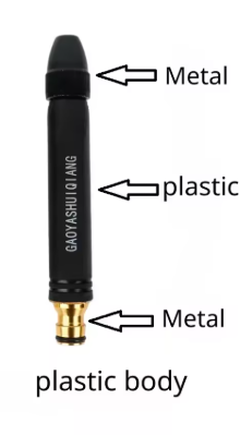 High pressure water gun